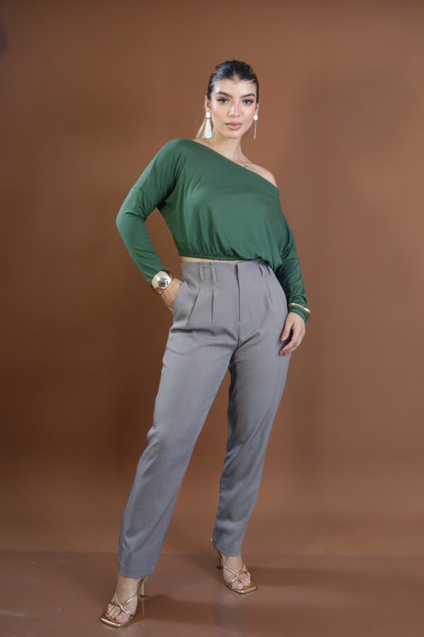 Cropped com elástico - Imagem 4