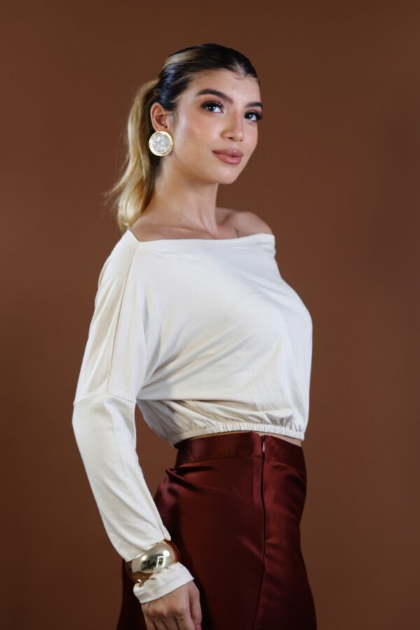 Cropped com elástico - Imagem 6